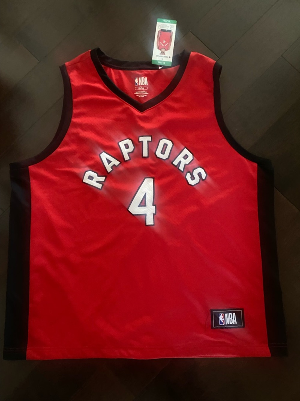 NBA Red and Black Toronto Raptors Jersey